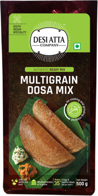 

Desi Atta Company MULTIGRAIN DOSA MIX, 500g (1500 g, Pack of 3)