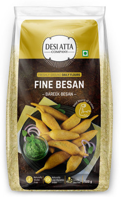 

Desi Atta Company FINE BESAN, 500g (2000 g, Pack of 4)