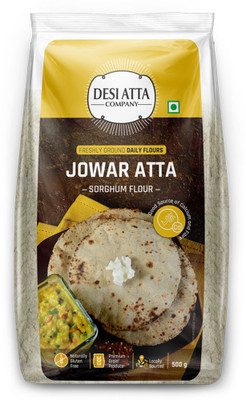 

Desi Atta Company JOWAR Atta, 500g (2000 g, Pack of 4)
