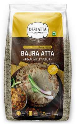 

Desi Atta Company BAJRA Atta, 500g(2000 g, Pack of 4)
