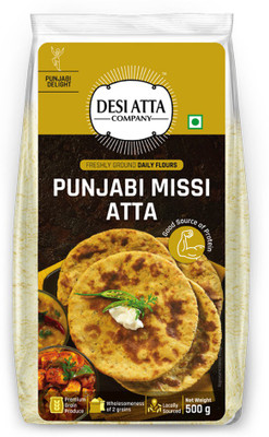 

Desi Atta Company Punjabi Missi Atta, 500g (2000 g, Pack of 4)