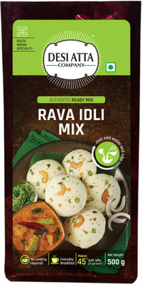 

Desi Atta Company RAWA IDLI MIX, 500g (1500 g, Pack of 3)