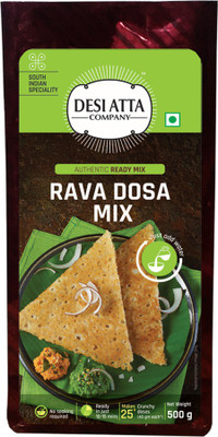 

Desi Atta Company RAVA DOSA MIX, 500g (1500 g, Pack of 3)