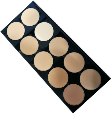 

PAC Ultra Studio Palette 10 colors Foundation(Multicolor)
