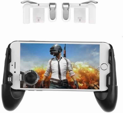 

ZACU 3 in 1 Mobile game joystick Grip Extended Handle Game Controller Sucker Gamepad Holder Gaming Accessory Kit(Silver, For Android, iOS)