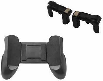 

ZACU Pubg Sensitive Shoot/aim Buttons L1 R1 Trigger With Portable Grip Handle Extended Mobile Game Controller Gamepad Gaming Accessory Kit(Black, For Android, iOS)