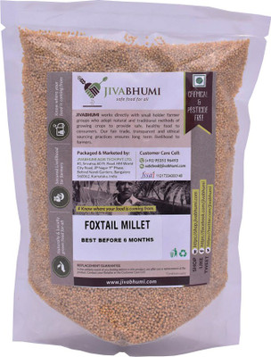

Jivabhumi Organic Foxtail Millet, 1 kg Foxtail Millet(1 kg)