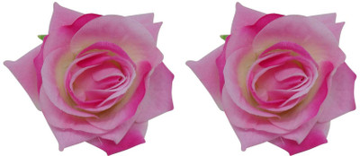

BOXO Stylish Flower Hair Clips For Girls And Women, Rose Flower Hair Clip For Home And Party Wear, Hair Accessories, Set Of 2, Light Pink, Pack Of 1 Hair Clip(Pink)