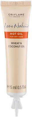 

Oriflame Sweden Love Nature Hot Oil For Dry Hair ( Wheat & Coconut Oil ) Pack Of 3 Hair Oil(15 ml)