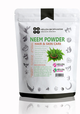 

Heilen Biopharm Neem Powder for DIY Hair & Skin Care 400 grams(400 g)