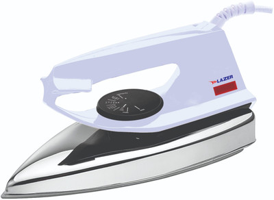 

Lazer Hybrid White Color 1000 Watts Dry Iron(White)