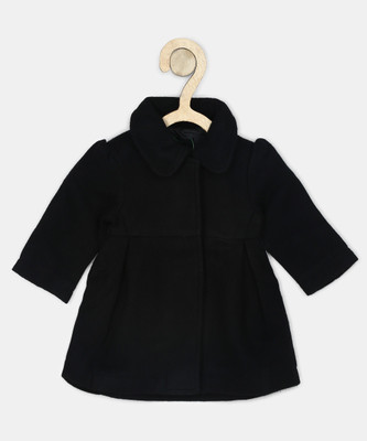 

United Colors of Benetton Full Sleeve Solid Baby Girls Jacket, K47