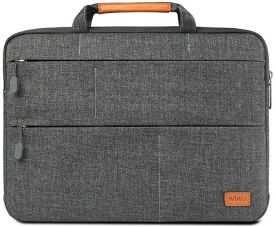 WIWU 13.3 inch Inch Laptop Messenger Bag(Grey)