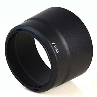 

SUPERNIC Lens Hood EF-S 55-250mm f4-5.6 IS STM Replaces ET-63 Lens Hood(58 mm, Black)