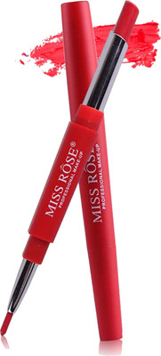 

MISS ROSE DUAL HEAD CREAM MATTE SHADE 8(2.1 g, RED)