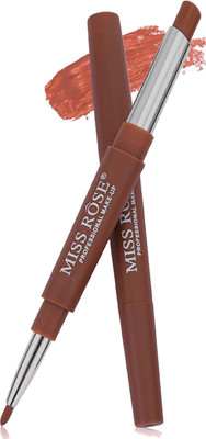 

MISS ROSE DUAL HEAD CREAM MATTE LIPSTICK SHADE 40(2.1 g, MOCHA BROWN)