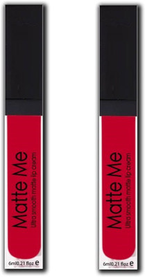 

Sheny Matte Me Liquid Lipstick (Red Edition)(Multicolor)