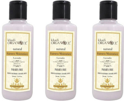 

khadi organique Levander Fairness Lotion 630 ml parabeen free pack of 3 (630 ml)(630 ml)