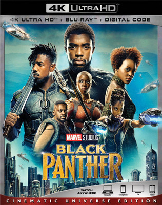 

BLACK PANTHER 4K BLURAY(4K(UHD) Blu-ray English)
