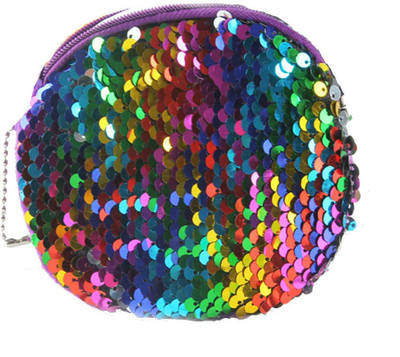 

Zahuu PSAH-0800 Sequin Art Polyester Pencil Box(Set of 1, Multicolor)