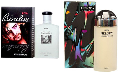 

Riya Melody Black Apparel Eau de Perfume with Bindas Black Perfume Eau de Parfum - 100 ml(For Men & Women)