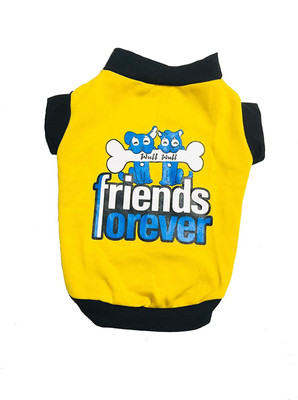 

Wuff Wuff T-shirt for Dog(yellow