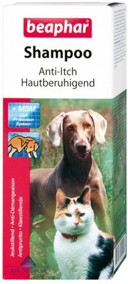 

Beaphar Shampoo Anti-Itch 200ml Anti-itching Aloë Vera Dog Shampoo(200 ml)