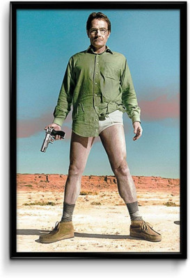 

Aabhaas Breaking Bad Wall Poster Fine Art Print(12 inch X 18 inch, Rolled)