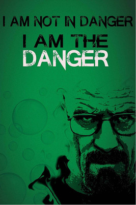 

Aabhaas Breaking Bad Wall Poster Fine Art Print(12 inch X 18 inch, Rolled)
