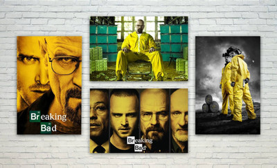

Aabhaas Breaking Bad Wall Poster Fine Art Print(12 inch X 18 inch, Rolled)