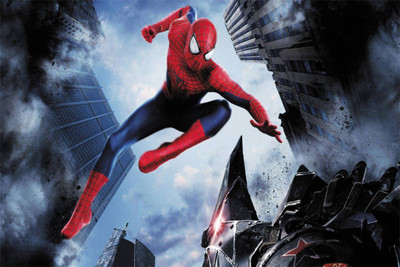 

Akhuratha Spiderman Fine Quality Wall Poster Paper Print(12 inch X 18 inch, Rolled)