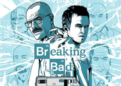 

Aabhaas Breaking Bad Wall Poster Fine Art Print(12 inch X 18 inch, Rolled)