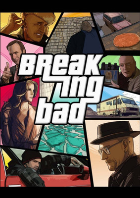 

Aabhaas Breaking Bad Wall Poster Fine Art Print(12 inch X 18 inch, Rolled)
