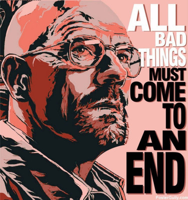 

Aabhaas Breaking Bad Wall Poster Fine Art Print(12 inch X 18 inch, Rolled)