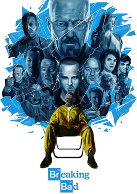 

Aabhaas Breaking Bad Wall Poster Fine Art Print(12 inch X 18 inch, Rolled)