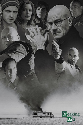 

Aabhaas Breaking Bad Wall Poster Fine Art Print(12 inch X 18 inch, Rolled)