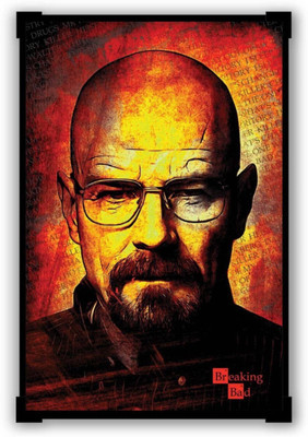 

Aabhaas Breaking Bad Wall Poster Fine Art Print(12 inch X 18 inch, Rolled)