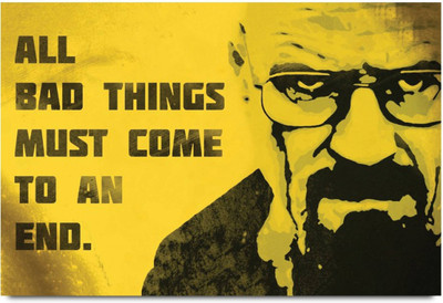 

Aabhaas Breaking Bad Wall Poster Fine Art Print(12 inch X 18 inch, Rolled)