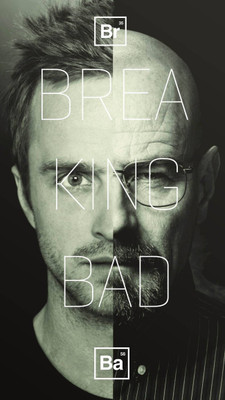 

Aabhaas Breaking Bad Wall Poster Fine Art Print(12 inch X 18 inch, Rolled)