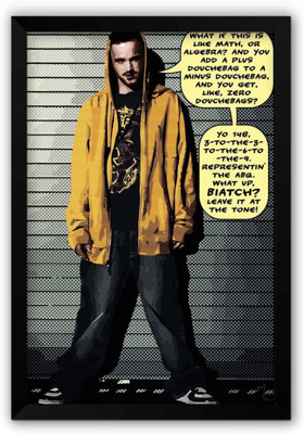 

Aabhaas Breaking Bad Wall Poster Fine Art Print(12 inch X 18 inch, Rolled)