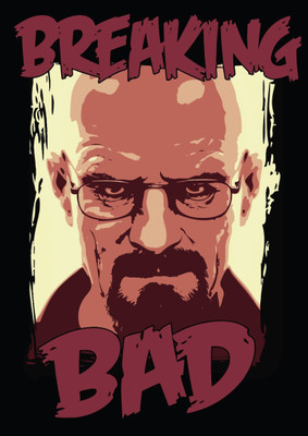 

Aabhaas Breaking Bad Wall Poster Fine Art Print(12 inch X 18 inch, Rolled)
