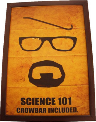 

Aabhaas Breaking Bad Wall Poster Fine Art Print(12 inch X 18 inch, Rolled)