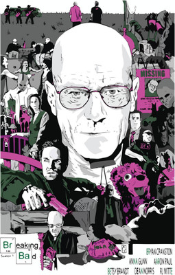

Aabhaas Breaking Bad Wall Poster Fine Art Print(12 inch X 18 inch, Rolled)