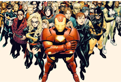 

Akhuratha Iron Man Fine Quality Wall Poster Paper Print(12 inch X 18 inch, Rolled)