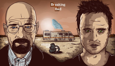 

Aabhaas Breaking Bad Wall Poster Fine Art Print(12 inch X 18 inch, Rolled)