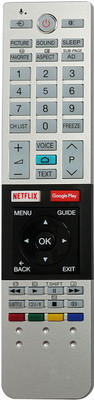 

Parshwa 23 Remote Compatible For Ta LED Remote Smart Remote Controller(Black)