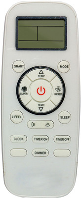 

Parshwa 23 AC Remote Compatible For Yk Air Conditioner Remote Controller(White)