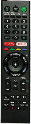 

Parshwa 23 Remote Compatible For Sony Smart Lrd TV Withe Play Function Remote Controller(Black)