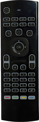 

Parshwa 23 Remote Compatible For Allart LED TV For Play Games Remote Controller(Black)
