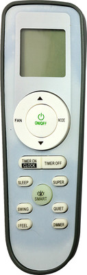 

Parshwa 23 AC Remote Compatible For Vart Air Conditioner Remote Controller(White)